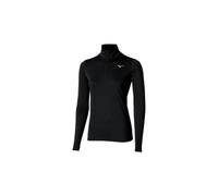 Haut 1 2 zip mizuno core impulse noir femme