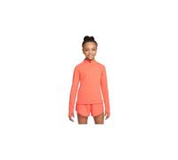 Haut 1 2 zip nike dri fit rose fille