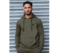 Enzo Sweat à Capuche Homme Enzo Pull En Polaire Fleece Noir Gris Bleu Vert