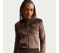 Haut à capuche et entièrement zippé Nike pour Femme Baroque Brown XXL (FR 54-56)