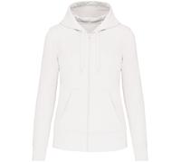 Haut À Capuche Kariban Femmes En Melange De Cotton Bio Avec Zip Complet