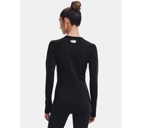 Haut À Col Ras Du Cou Coldgear® Pour Femme Noir / Blanc L