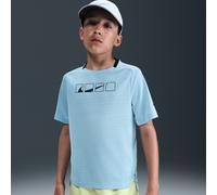 Haut à manches courtes Dri-FIT Nike Multi Tech pour ado (garçon) Light Armory Blue/Noir M