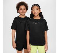 Haut à manches courtes Dri-FIT Nike Multi Tech pour ado (garçon) Noir/Noir L