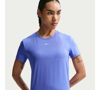 Haut à manches courtes Dri-FIT Nike One Classic pour femme Sapphire/Blanc M (FR 42-44)