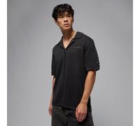 Haut à manches courtes en maille Air Jordan pour homme Off Noir XXL