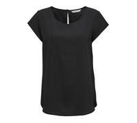 Blouse Col Rond Asymétrique Avec Bouton Femme Only