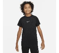 Haut à manches courtes Nike Pro Dri-FIT pour ado (garçon) Noir/Blanc XL