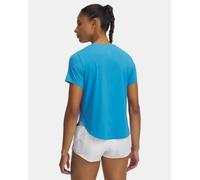 Haut À Manches Courtes Under Armour Launch Elite Pour Femme Ether Bleu / Réfléchissant S