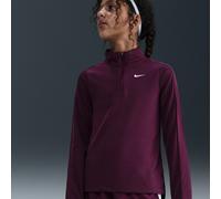 NIKE T-Shirt fonctionnel bordeaux / blanc, Taille 128-138