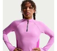 Nike Haut zippé Pro Dri-FIT Junior - Rose 13-15Y