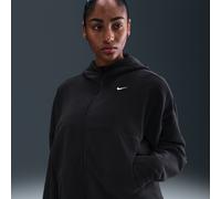 Haut à zip Therma-FIT Nike One pour femme Noir/Blanc XL (FR 50-52)
