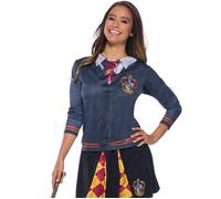 Haut Adulte Gryffondor - RUBIES - Personnage Fiction - Licence Harry Potter - Polyester - Bleu