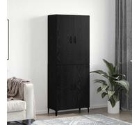 Haut Armoire 2 pcs Bois d'ingénierie Étagères autoportantes Design Mat vidaXL vi