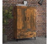 Buffet Haut Chêne Sonoma 70x31x115 cm Bois d'Ingénierie Rangement vidaXL