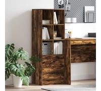 vidaXL Armoire haute – Unité de rangement Chêne Sonoma en MDF – Grand, avec tiroir
