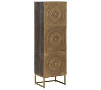 Haut Armoire Laiton 35 x 30 x 120 cm vidaXL