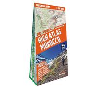 Haut-Atlas Maroc 1/100.000 (carte grand format laminée trekking tQ). High Atlas Morocco - Anglais: High Atlas Morocco