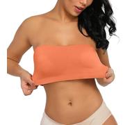 Haut bandeau d'été uni pour femme 2026 sans bretelles slim ajusté pour sortir, rendez-vous galant, soirée, bustier à épaules dénudées, vêtements de fête, dos nu, mignon, D, M