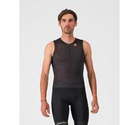 Haut Castelli Free Speed 3 Rosso Corsa sans manches noir - L