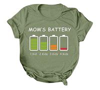 Haut chemisier pour femme imprimé extérieur mode décontracté t-shirt femme manches longues ample, vert, XXL