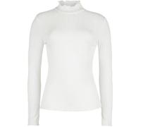 Haut Col Roulé Berry - NOISY MAY - Femme - Manches longues - Blanc - Slim Fit XS