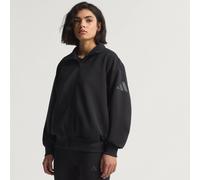 Adidas Sweatshirt zippé femme Soft Lux Noir Taille L