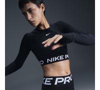 Haut Court À Manches Longues Dri-Fit Nike Pro Pour Femme - Noir - M (Fr 42-44)