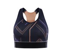 Haut Craft PRO Charge Blocked bleu foncé avec motif S