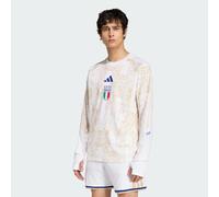 Haut d’échauffement pré-match domicile Italie 26 White / Hazy Beige M