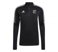 Haut d’entraînement 1/4 zip enfant OL 2022/23 Noir 9/10 ans
