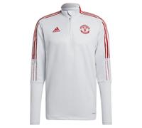 Haut d’entraînement 1/4 zip Manchester United Tiro 21 Gris M Male