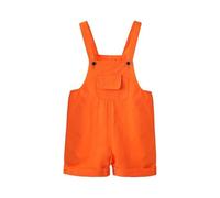 Haut d'automne pour filles Printemps Été et Automne Salopette Short Costume Sous-vêtements Enfants Filles (Orange, 5-6 ans)
