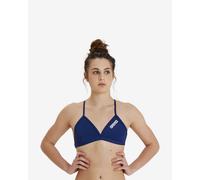Haut de bikini Arena Team Tie Back Solid bleu marine blanc femme - 44