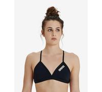 Haut de bikini Arena Team Tie Back Solid noir blanc femme - 32