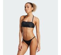 Haut de bikini bandeau matelassé côtelé Iconisea Black 32