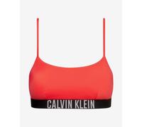 Haut de bikini Calvin Klein Bralette Intense Power rouge noir femme - L