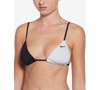 Haut de bikini Nike Swim Icon Triangle noir pur blanc femme - M