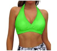 Haut de bikini pour femme - Haut de bikini push-up à dos nu - Haut de maillot de bain rembourré - Haut tankini - Maillot de bain - Maillot de bain - Maillot de bain - Vacances à la plage, pour la