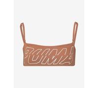 Haut de bikini Puma Swim Bandeau rose pêche femme - L