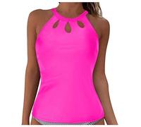 Haut de Bikini Push-up Armatures, Lacets, Couvrant, Lien Dos, Maintien Parfait