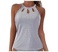 Haut de Bikini Push-up Armatures, Lacets, Couvrant, Lien Dos, Maintien Parfait