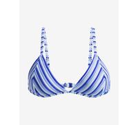 Haut de bikini Roxy Party Wave 2 Fixed Tri bleu foncé clair femme - XL