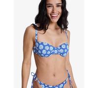 Haut de bikini Roxy Printed Essentials bleu blanc femme - XS