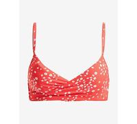 Haut de bikini Roxy PT Beach Classics Wrap rouge blanc femme - L