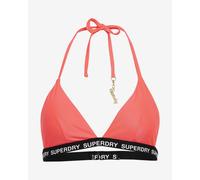 Haut de bikini Superdry Triangle Elastic rose noir femme - XS
