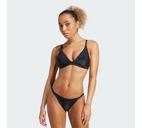 Haut de bikini triangle matelassé côtelé Iconisea Black 38