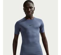 Haut de fitness ajusté à manches courtes Nike Pro Dri-FIT pour homme Diffused Blue/Noir L