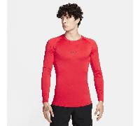 Haut de fitness ajusté à manches longues Dri-FIT Nike Pro pour homme University Red/Noir M