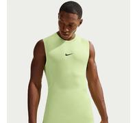 Haut de fitness ajusté sans manches Dri-FIT Nike Pro pour homme Light Liquid Lime/Noir XL